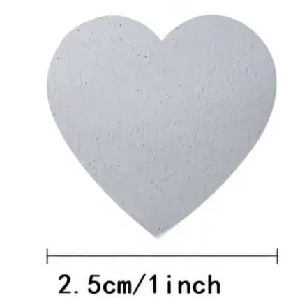 30 krasstickers HARTJE zilver -2.5cm
