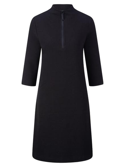 Jersey jurk Van Peter Hahn zwart
