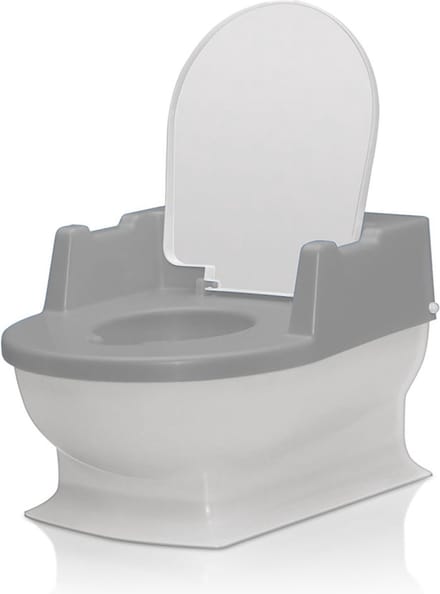 Reer mini toilet Sitzfritz wit/grijs