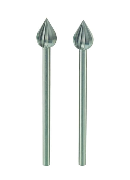 Proxxon - Frees Vlamvorm Ø 6 Mm, - modelbouwsets - Hoogwaardige freesbits - 2 stuks