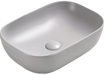 Mexen Rita opbouw wastafel 45 x 32 cm, grijs mat - 21084567