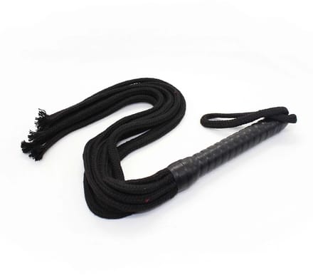 Smart Moves - Touw Flogger - 50 cm - Zwart