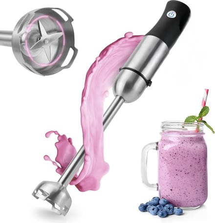 Staafmixer - Staafmixer met snoer - Keukenmachine - Staafmixer Oplaadbaar