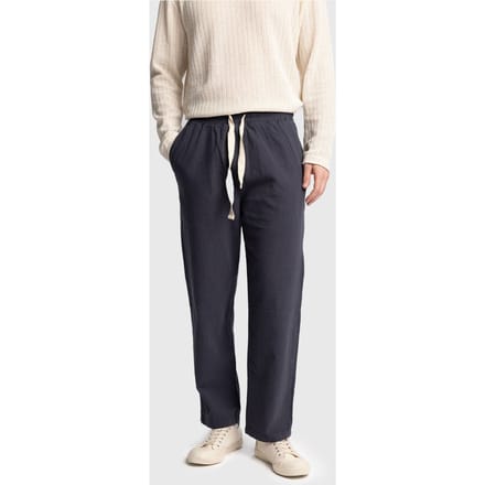 Rechtafstaande Broek met Touwtjes in de Taille