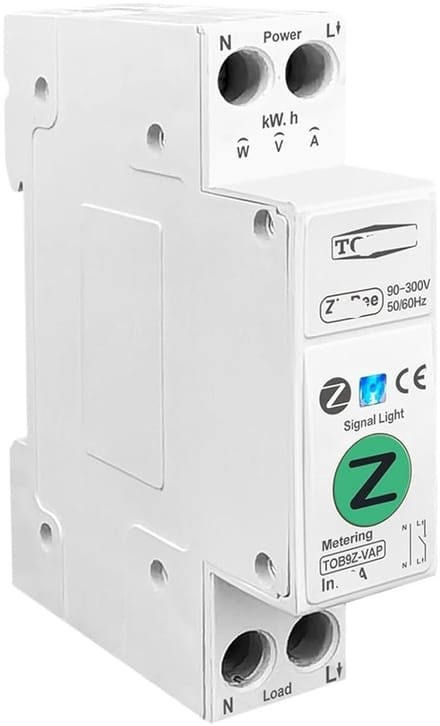 Energiemeter - Kilowattuurmeter - Stroom Bewaken - Magneto-hydraulisch - 63 Ampère