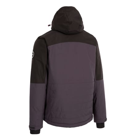Trespass Heren Nixon DLX Ski jas (Donkergrijs)