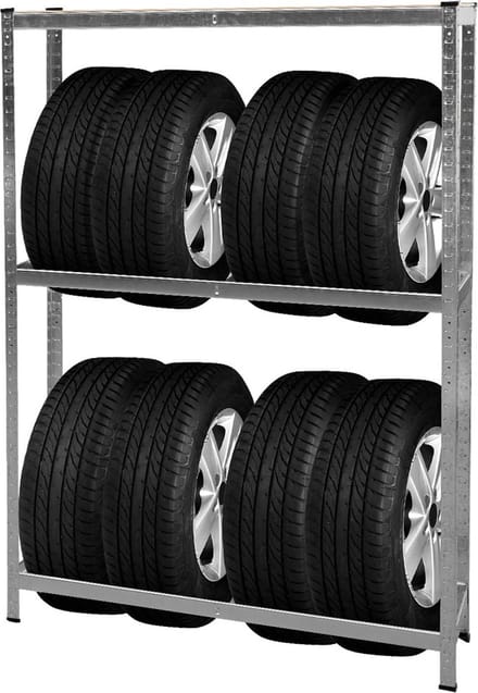 Bandenrek 180x120x40cm gegalvaniseerd 795kg