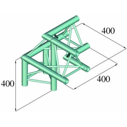Alutruss DQ3-PAL31 Hoek