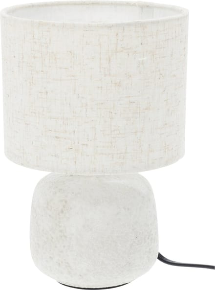 Home&Styling Collection-tafellamp-stoneware-22 cm hoog
