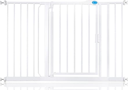 Bettacare Auto-Close Klemhek, Hondenhekje, 125.4cm - 132.4cm, Wit