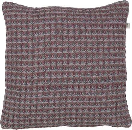 Dutch Decor AINA - Sierkussen bordeaux 45x45 cm - rood - Inclusief binnenkussen