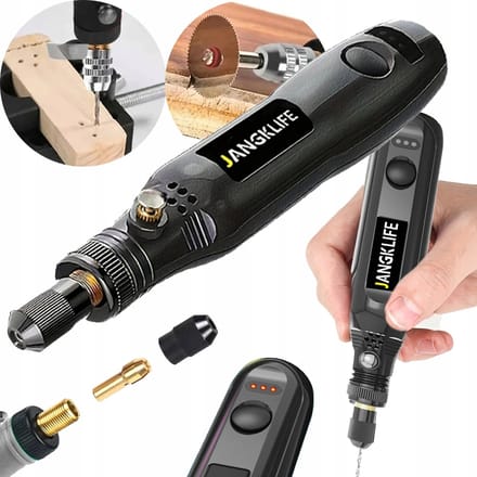 Draadloze Roterende Gereedschap USB - 37 Delig - Mini Boormachine
