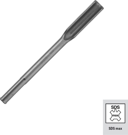 KWB holbeitel voor breekhamer - 300 mm - Breedte 27 mm - SDS Max