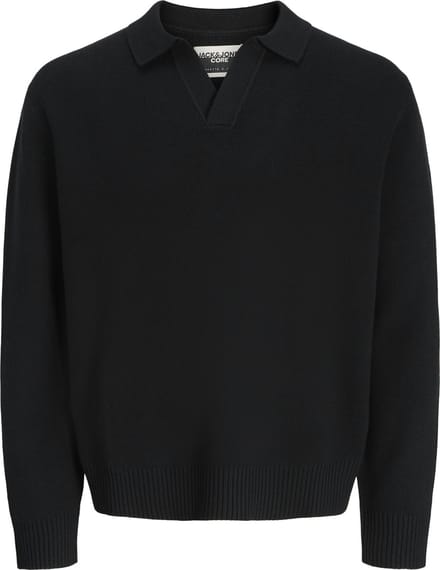 JACK&JONES - JCOCOVER KNIT SPLIT NECK POLO - Heren - Polo's