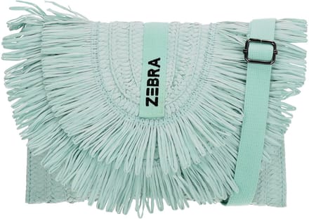 Zebra Trends Coco Crossbodytas - Schoudertas - Riet - Dames - Mint