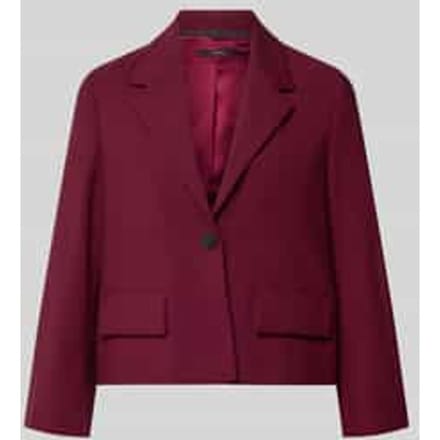 Boxy fit blazer met klepzakken
