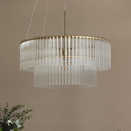 Globen Lighting hanglamp HOOK 60, glas, transparant