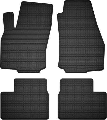 Wielganizator BasicProtect Serie - Rubber Automatten - Opel Zafira A - 1999-2005 - 4 Stuks