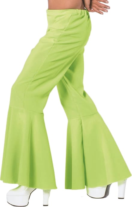 70's Hippie/Disco Broek Heren - Groen - Maat 60