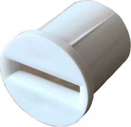 Bandgeleider kunststof rond 22 mm