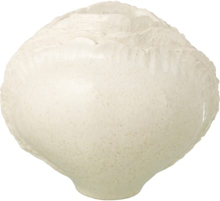 J-Line vaas - steengoed - wit - large
