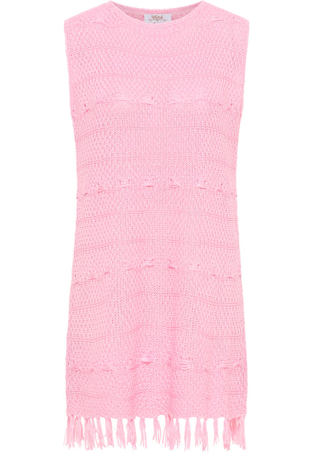 usha Gebreide jurk Dames roze