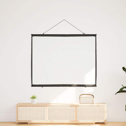 vidaXL - Projectiescherm - wandhangend - 60 - inch - 4:3