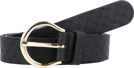 JOOP! Leren Riem DOB 3,5 cm Belt W100 Black Zwart
