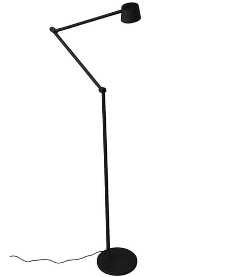 Freelight Vloerlamp Cugino Zwart 2-Arm 6.2 Watt incl. Dimmer