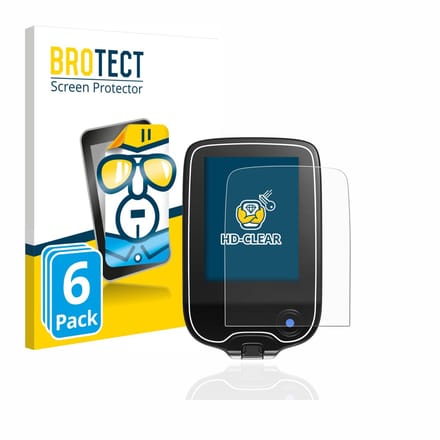 BROTECT - Screenprotector voor Freestyle Libre 3 - Folie Beschermfolie transparant 6 Stuks