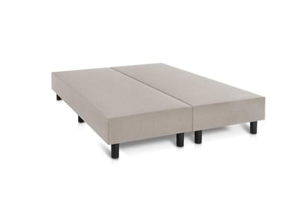 Boxspring Student Basic Beige - 140x200 cm - Pocket matras 7-zones