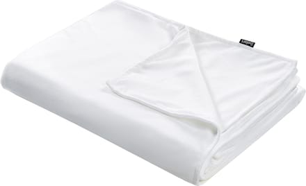 RHEA - Verzwaringsdeken hoes - Wit - 120 x 180 cm - Polyester