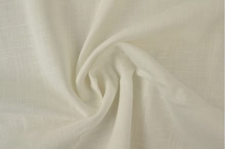 Linnen viscose stof - Gebroken wit - 1 meter - Per meter - 150cm breed