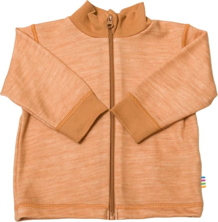 Joha Kindervest mit met capuchon en ritsrs-sluiting Copper