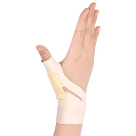 Support de poignet et de pouce élastique souple Manchon de compression léger Protecteur pour la salle de sport les sports S