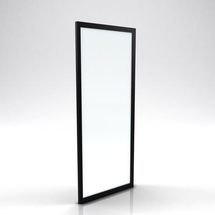 Aurlane - Inloopdouche Factory 80 X 200cm - Zwart Profiel - 6 Mm Helder Glas