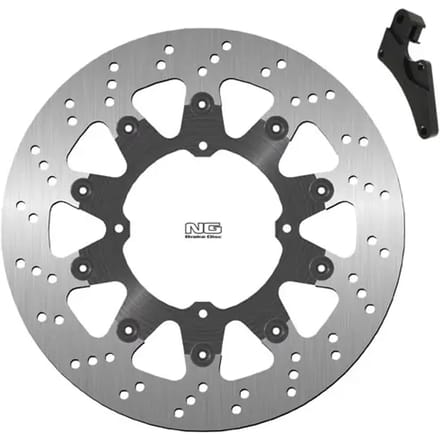 Vlotterende motorremschijfset en steuntje NG Brake Disc 726K15