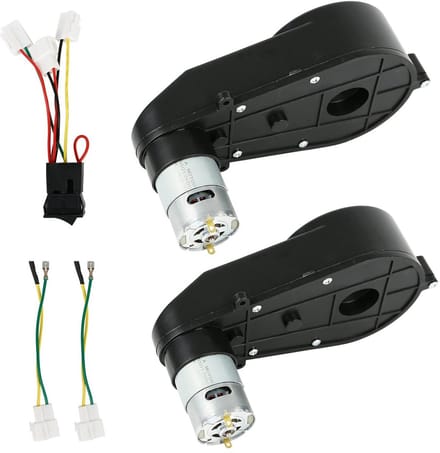 Krachtige 12V Elektromotor voor Kinderauto en Fiets - 40.000 TPM Set van 2