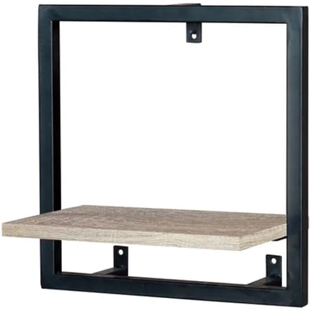 Duraline Zwart Stalen Frame + Legplanken 35x20x35cm