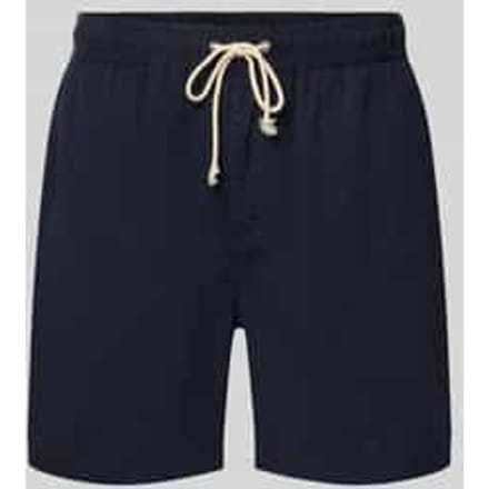 regular fit korte broek met elastische boord model 'SUNFADED'