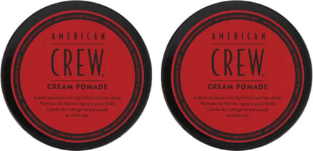 American Crew Cream Pomade - Light Hold - 2 x 85 gr