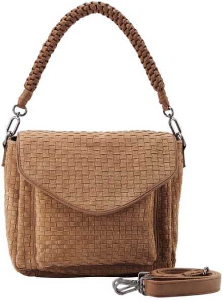 FREDsBRUDER Schoudertas Natural Flow Shoulderbag Caramel Lichtbruin
