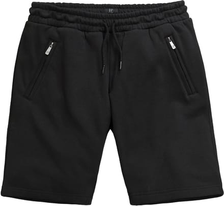 JP 1880 - Heren - Sweat bermuda Buik-Fit elastische band - Zwart - Maat 7XL