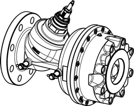 IMI Hydronic Engineering TA Adapter actuatoren naar ventielen KTM naar Samson 5825, 52757011