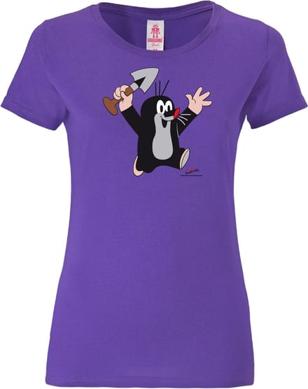 Logoshirt Print T-Shirt Der kleine Maulwurf