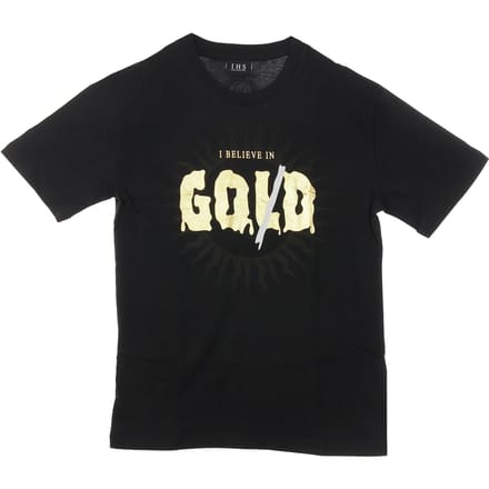 God Gold Tee Zwart Heren T-shirt