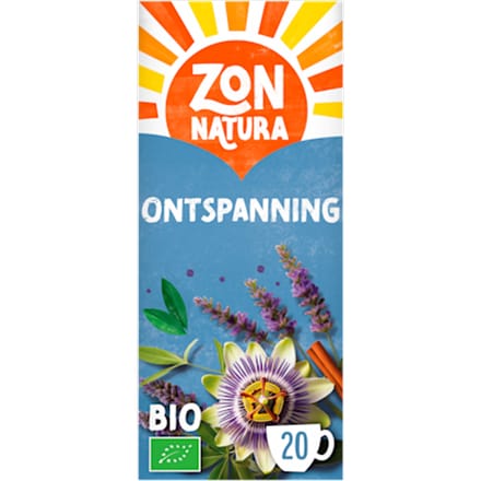 Zonnatura Thee Ontspanning Biologisch - 20 stuks