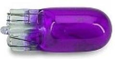 generieke autolamp 12v 3w t10 violet à l'unité neuf