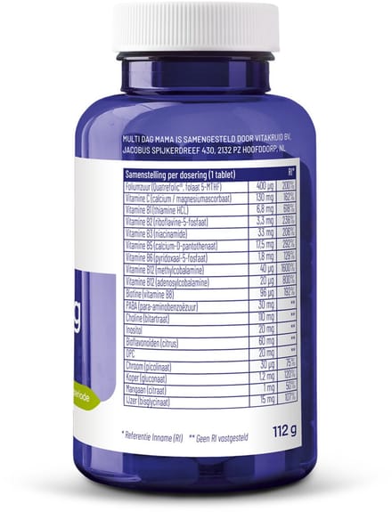 Vitakruid Multi Dag Mama - 2 x 90 tabletten - Voordeelverpakking