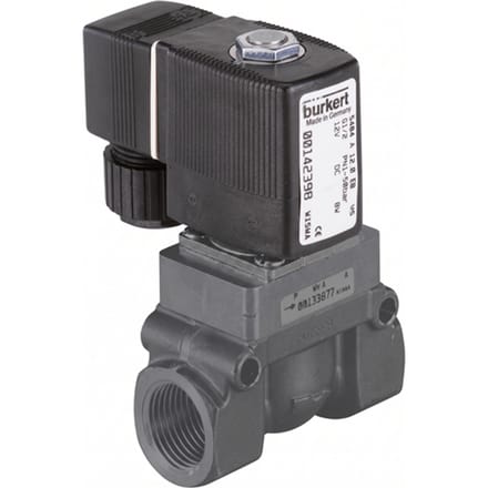 Magneetventiel NC messing PTFE zonder huis 5404 304207